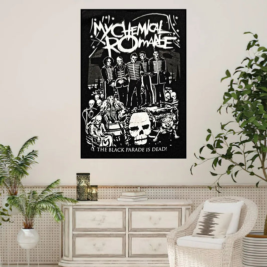My Chemical Romance Band Poster Prints Wall Painting Bedroom Living Room Wall Sticker Office Small