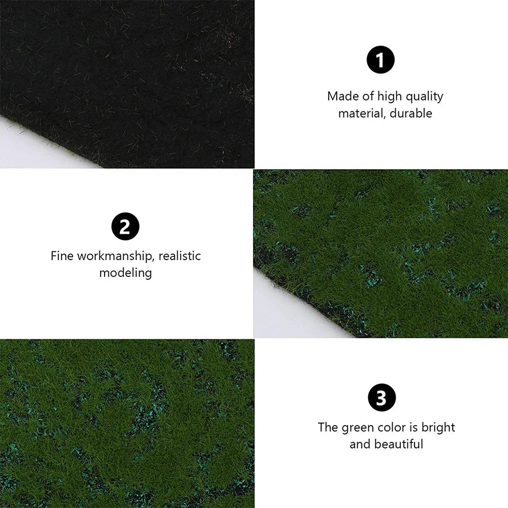 Frendorf | 1x1m Künstliche Moosmatte – Lebensechtes grünes Moos-Turf für Zuhause, Garten, Terrasse und Büroschmuck, Perfekt für DIY-Landschaftsgestaltung und Themen-Dekoration