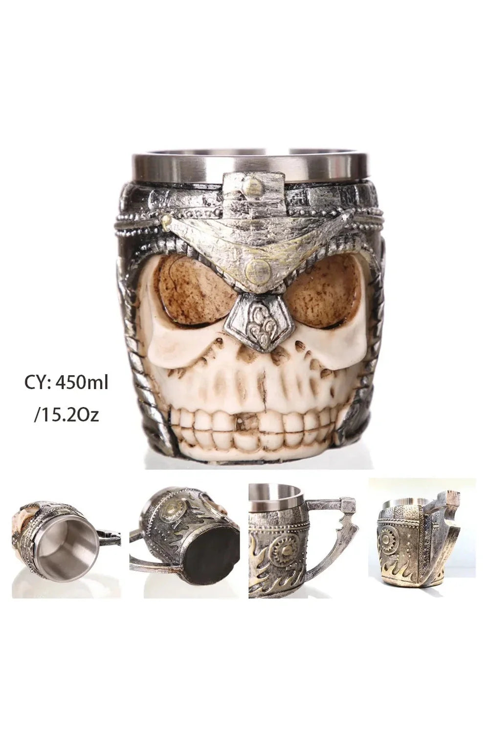 Skull Viking Bierbecher