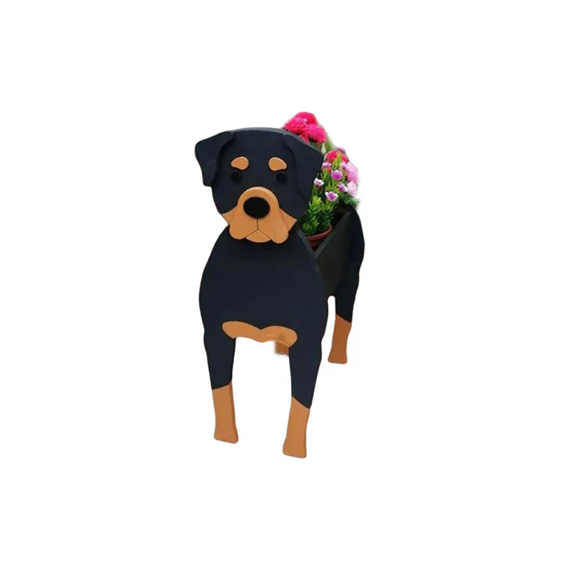 Blumentopf - Pawsome - Hundepflanzgefäß - Verschiedene Rassen
