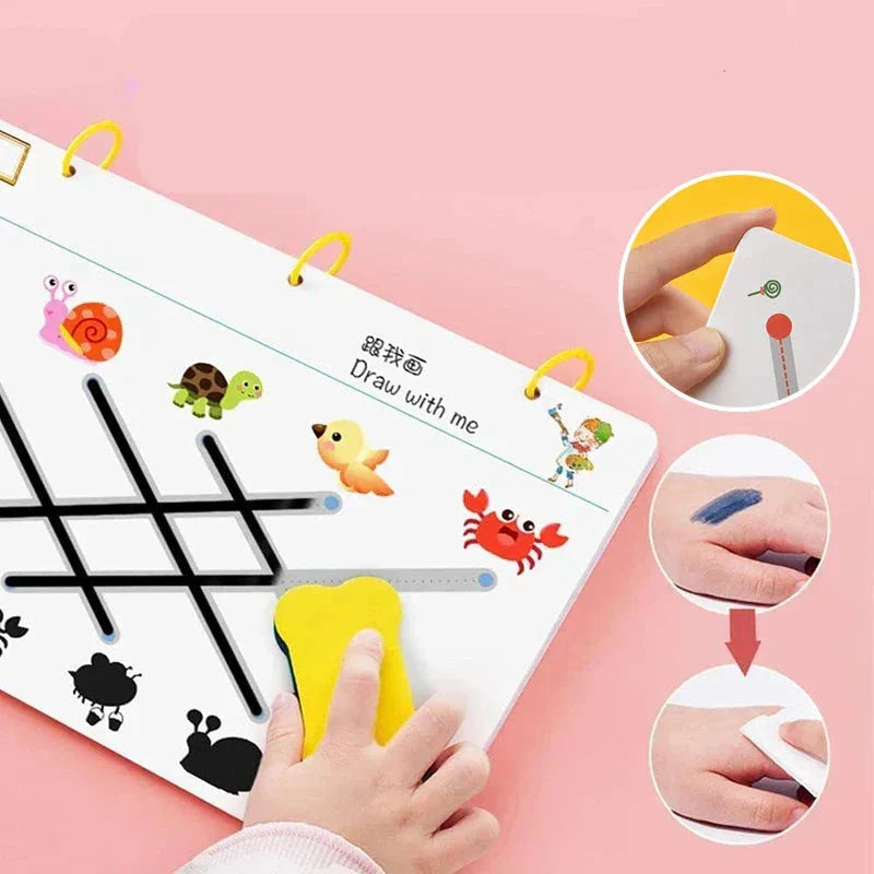 Magic Tracing-Arbeitsbuch-Set Für Kinder