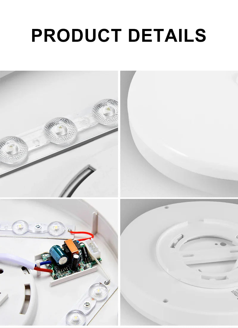 Deckenlampe mit Bewegungssensor – Modernes smartes Licht für Eingangsbereich, Balkon und Nachtbeleuchtung