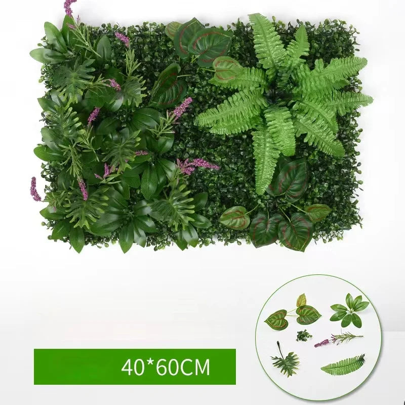 Frendorf | 15,7 x 23,6 Zoll Künstliche Pflanze Rasen – Simulation Grasblatt für Hochzeit, Zuhause, Garten und Außendekoration