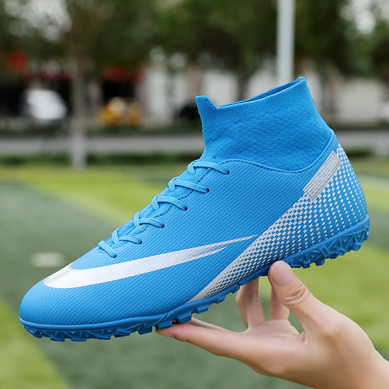 Frendorf | Turf Fußballschuhe Hohe Knöchel Futsal Männer Ag Tf Outdoor Atmungsaktive Fußball Stiefel Rutschfeste Trainer