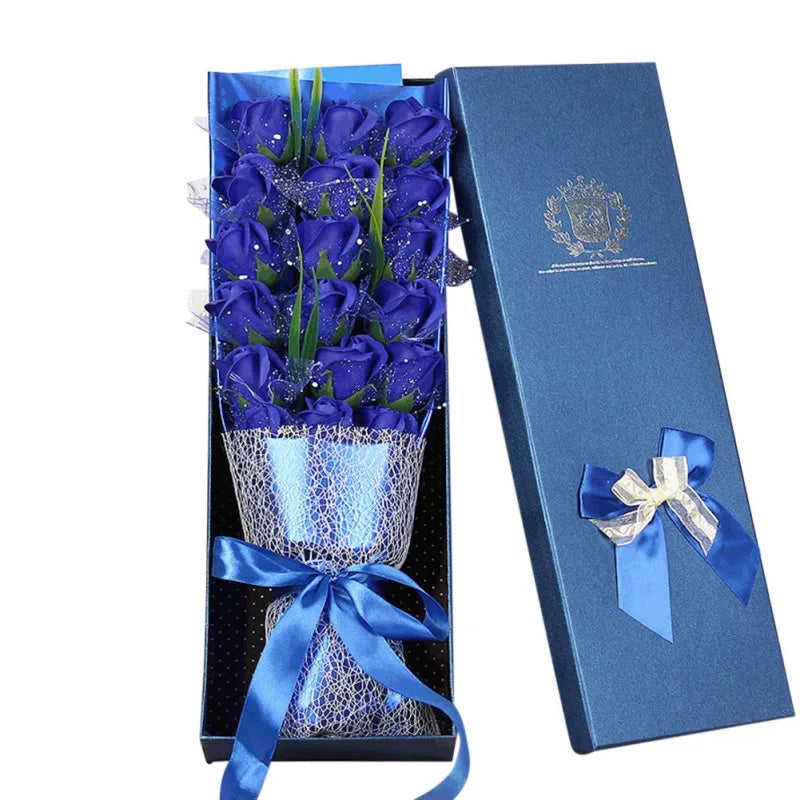 Frendorf | 1 Stück handgemäßer Rosen-Seifen-Blumenstrauß