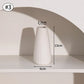 Minimalistische Keramik Blumenvase