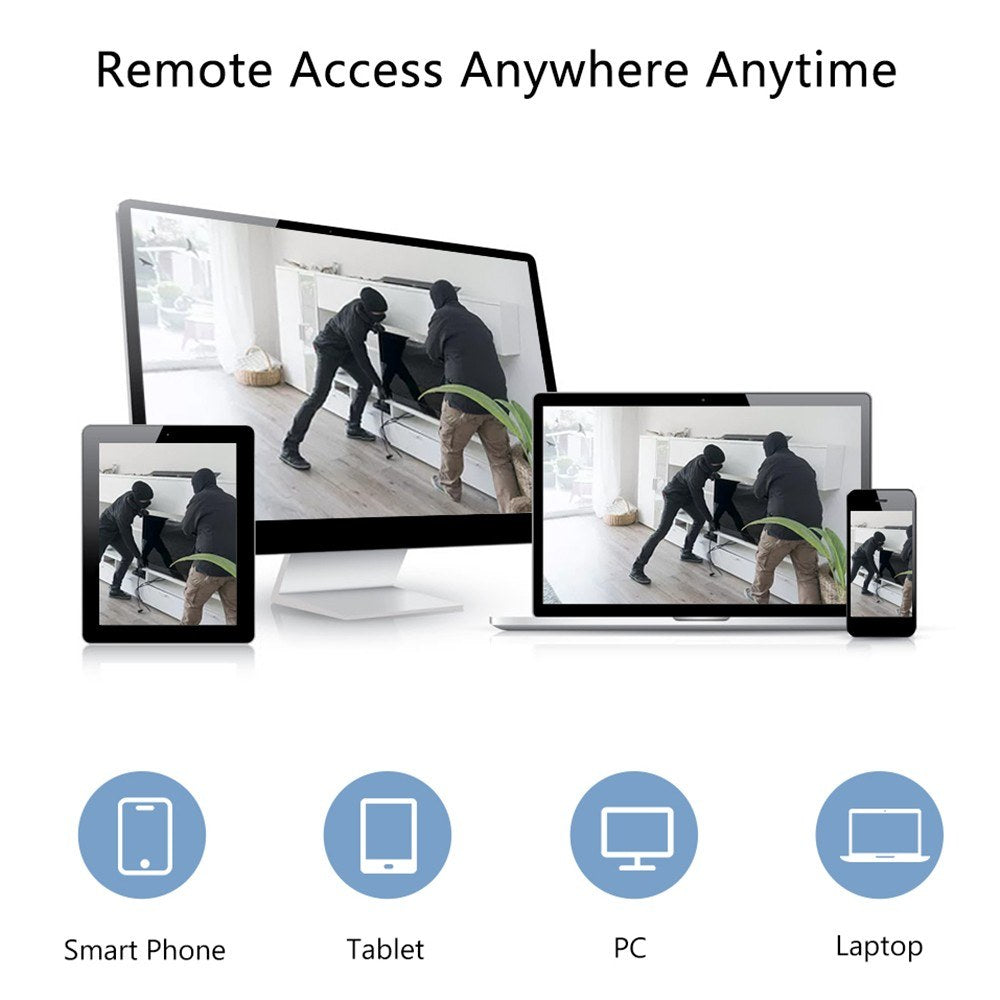 3.0MP IP-Sicherheitskamera mit intelligentem Bewegungserkennungs- und Alarm-System (keine Bedienungsanleitung)