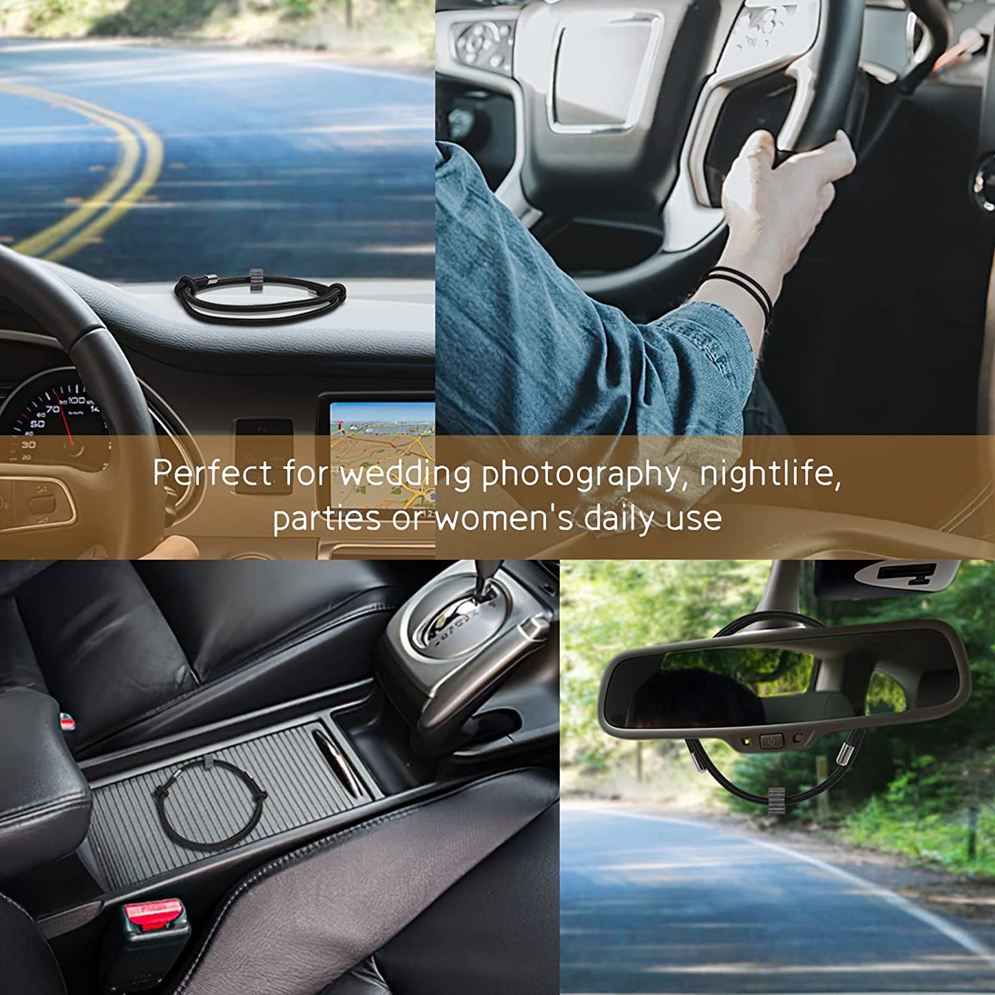 Frendorf | Auto-Fenster-Glasscherben-Armband