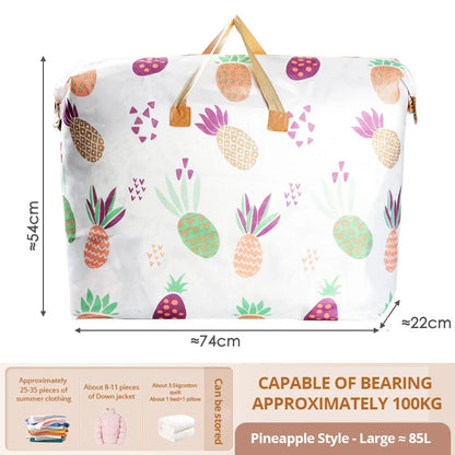 Frendorf | NestBox | Faltbare Aufbewahrungstasche | Staubdicht & Verstärkte Griffe | Für Decken, Kleidung & Spielzeug