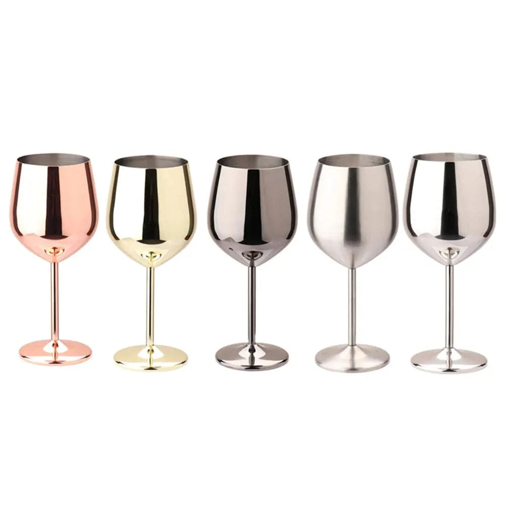 Edelstahl Weingoblet