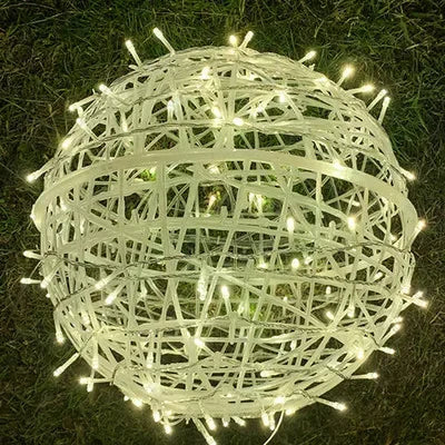 Sphere - Rattan Festbeleuchtung