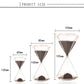 5–60 Minuten Diamantsanduhr, Sanduhr, Sanduhr, Kindergeschenk, Sanduhr, Heimdekoration, erhältlich in mehreren Farboptionen