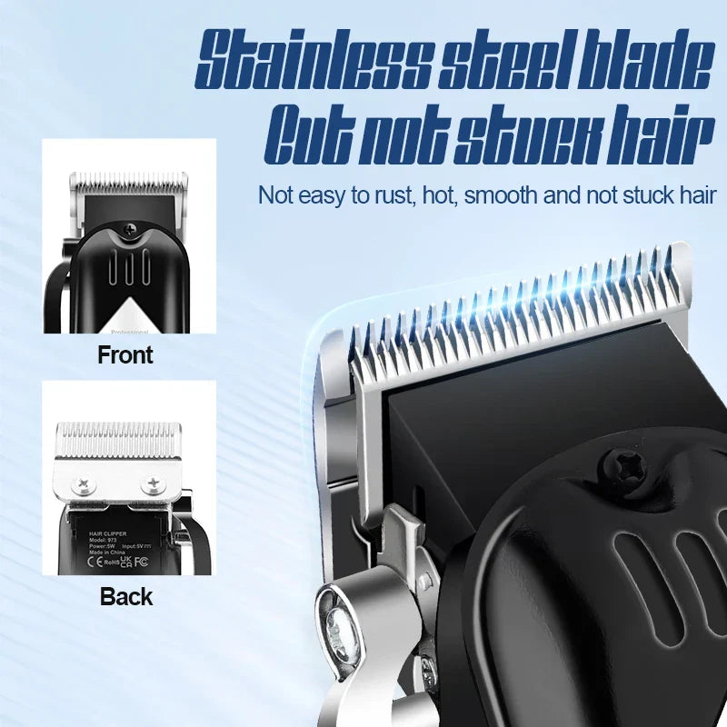 Frendorf | 3 in 1 Haarschneider Professionelles Set für Männer und Friseure