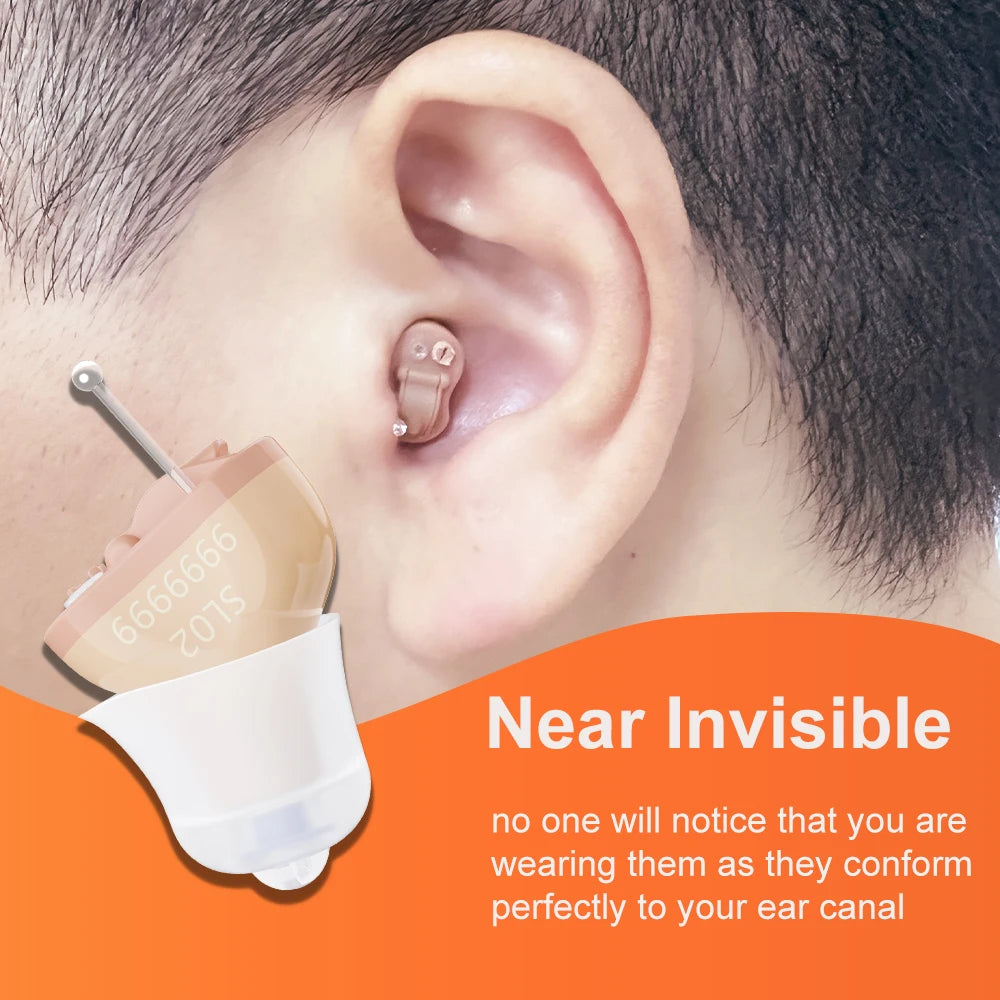 Frendorf | Unsichtbare Wiederaufladbare Hörgeräte mit Klarem Klang