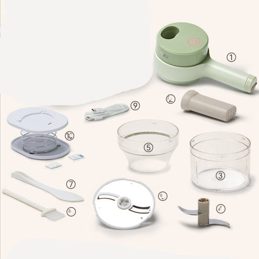 Frendorf | 2in1 Tragbarer Gemüseschneider Mixer