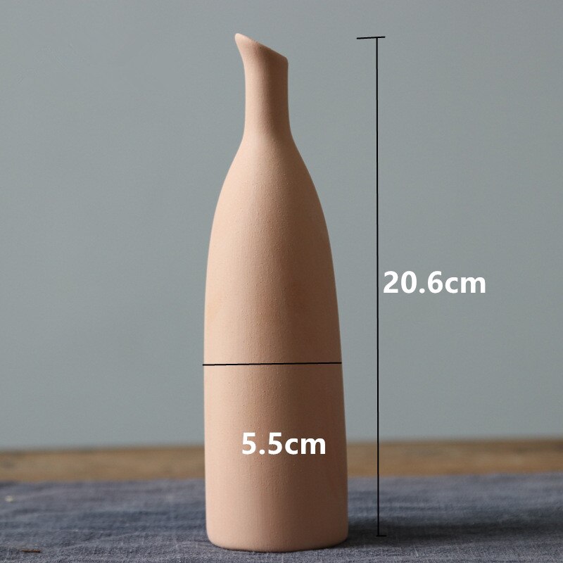 1 Stück matte Keramikvase, Heimdekoration, Keramik, Blumenvase, Fotografie-Requisiten
