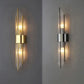 Moderne goldene LED-Wandleuchte