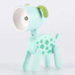 Niedliche LED Nachtlampe - Mini Haustier Hund, Reh, Dinosaurier Klapp-Tischlampe für Kinderzimmer