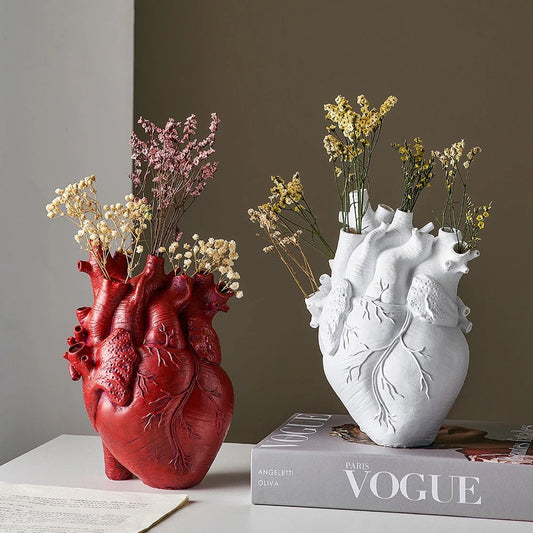 Herz Trocken Pflanzen Kunst Vase