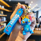 Anime Disney Schlüsselanhänger - Süßer Mickey Mouse, Minnie, Lilo und Stitch Cartoon Schlüsselring, Ornament und Autoanhänger, Perfekte Geschenke für Kinder
