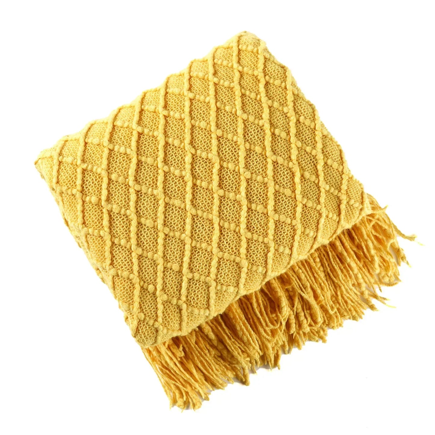 Nordic Style Dick Gestrickte Decke