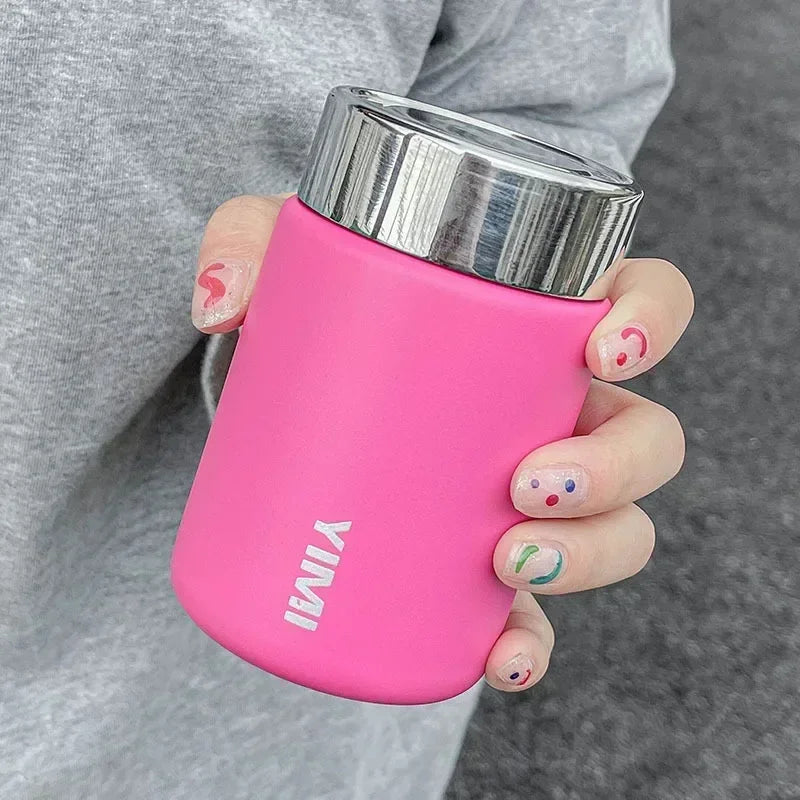 230ml Mini 316 Edelstahl Tragbare Thermoskanne - Taschen-Vakuumflasche