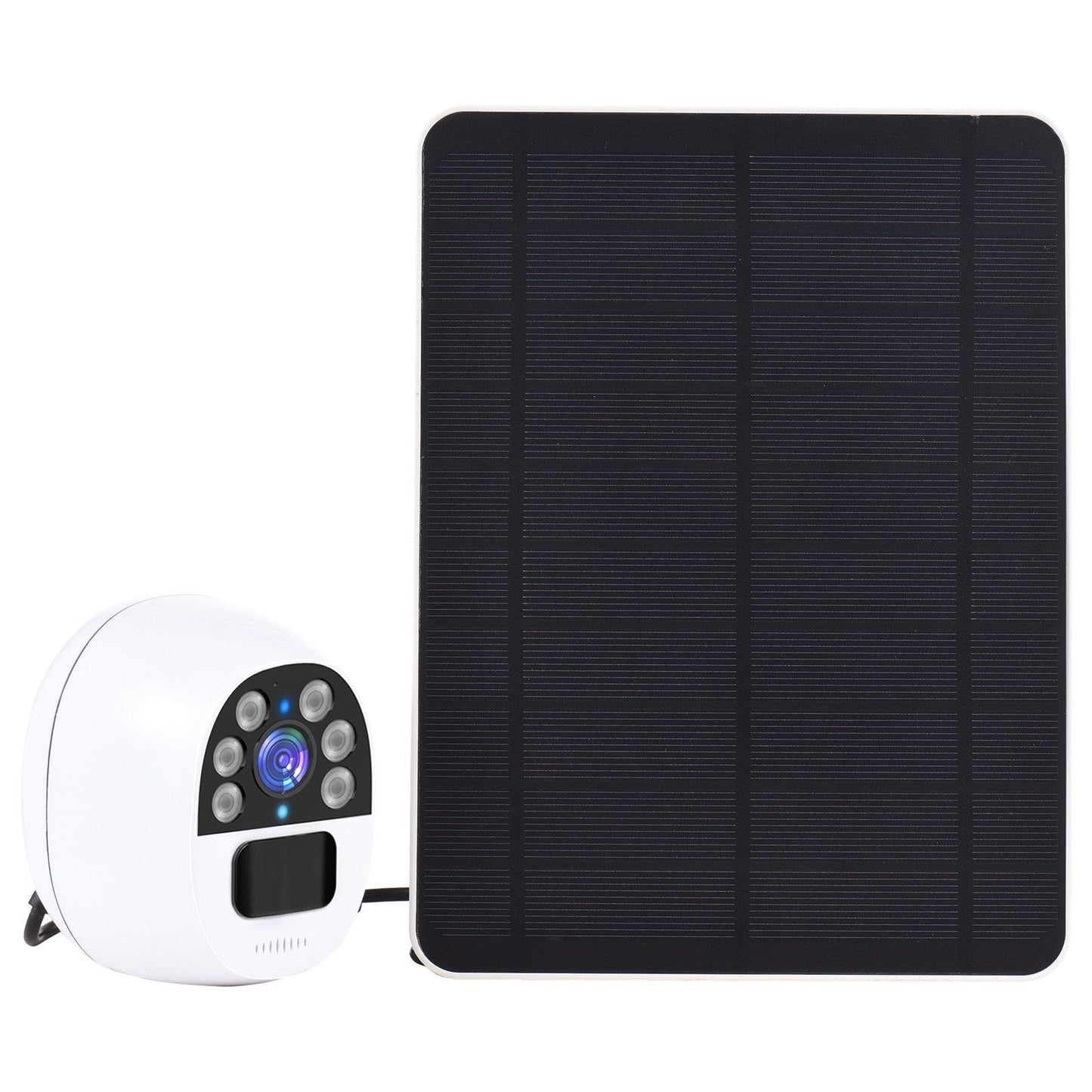 Solarbetriebene 1080P WiFi-Sicherheitskamera mit Solarpanel