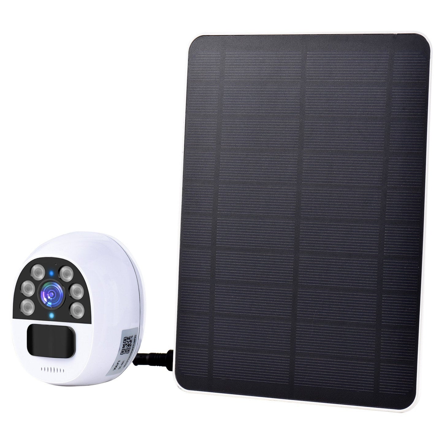 Solarbetriebene 1080P WiFi-Sicherheitskamera mit Solarpanel