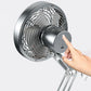 Frendorf | Höhenverstellbarer Stand Kompakt Turbo Mini Tischventilator