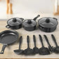 CulinaryEssentials | 13 teiliges Kochgeschirr Set