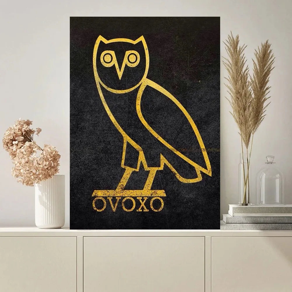D_Drake O-OVO EULEN Poster Gemälde an der Wand Bild für Wohnzimmer Innenraum Malerei Zimmer Dekoration