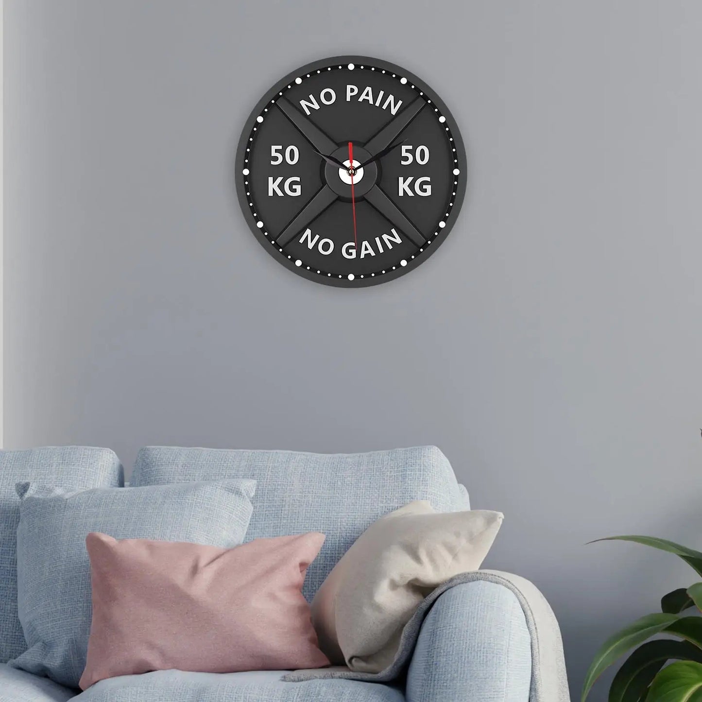 Frendorf | MotionTime Elegante Wanduhr – Perfekt für ein Motivierendes Trainingsumfeld