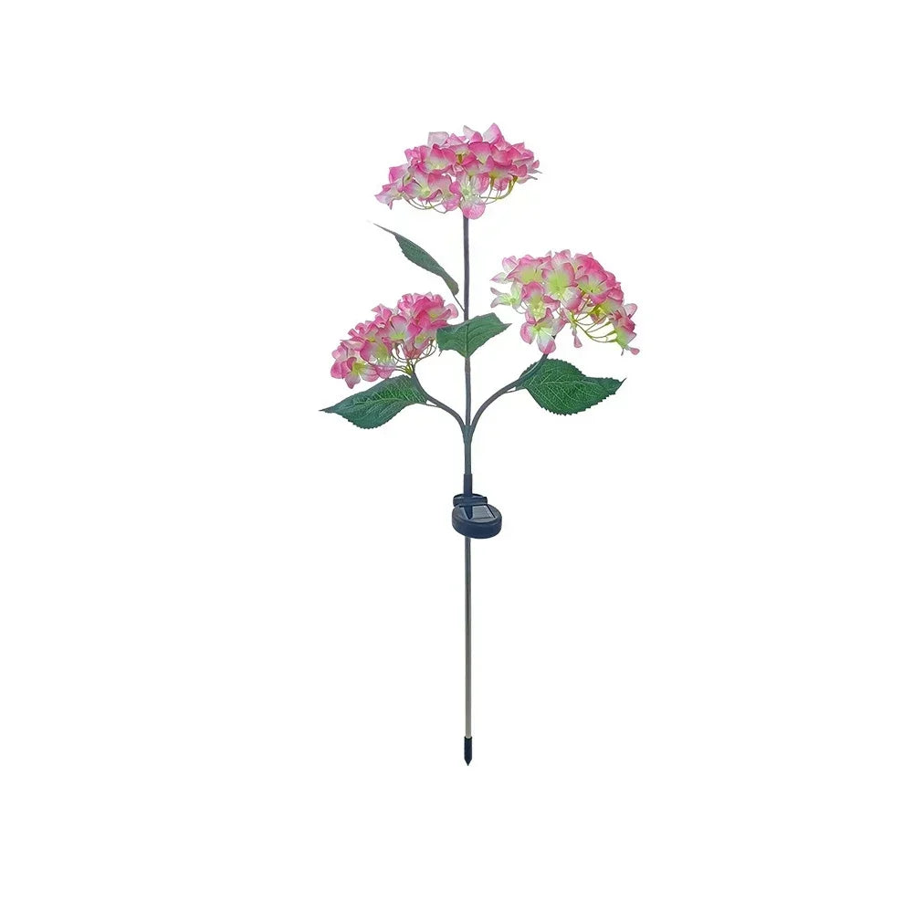 Frendorf | Weiches Pink Glühen Solar-LED-Blumen-Gartenlicht