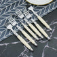 IvoryElegance – Luxus Laguiole Besteckset mit zeitlosem Stil