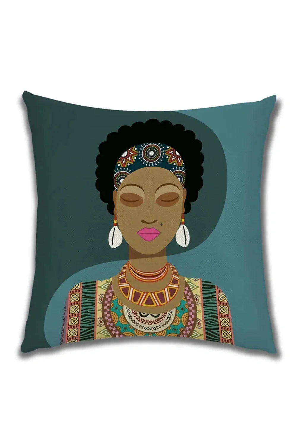 Afrikanische Damen-Kissenbezug