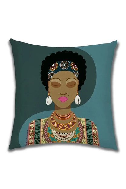 Afrikanische Damen-Kissenbezug