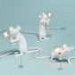 Moderne LED Tier Tischlampen: Harz Ratte, Katze und Eichhörnchen Nachtlichter