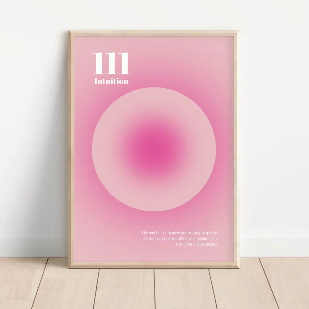 Frendorf | Aura Engel Zahlen Wandkunst