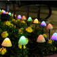 Solar-Pilz-Lichterkette: LED-Solarleuchten für Garten, Terrasse, Gehweg und Landschaftsgestaltung