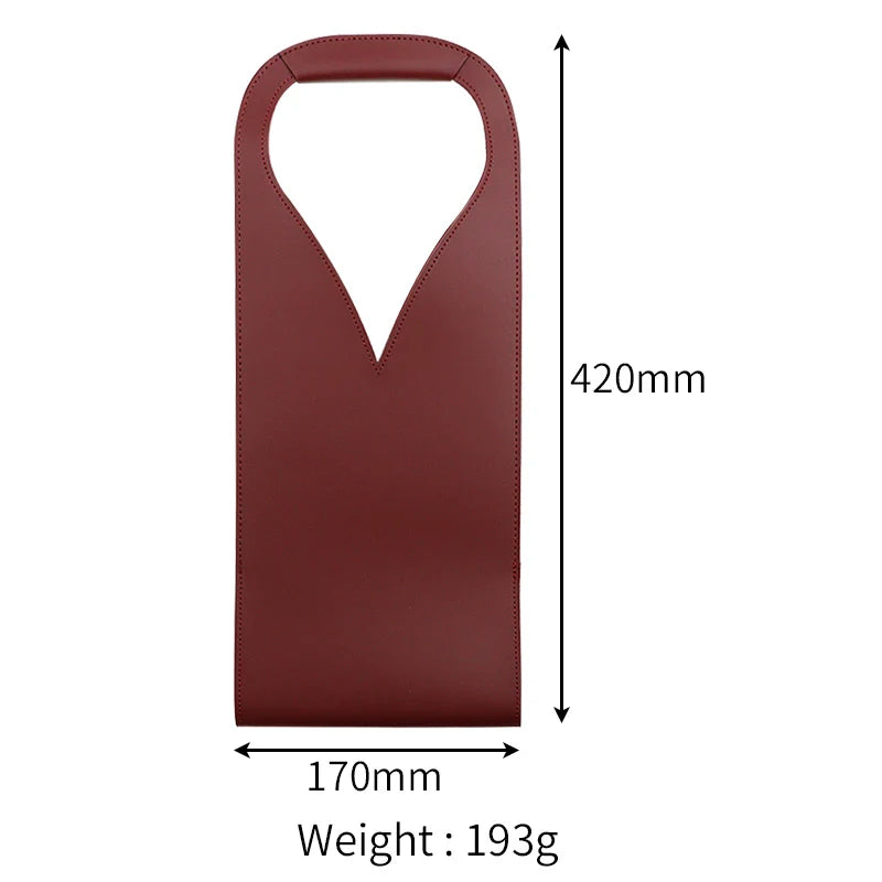 Weinliebhaber Leder Tote
