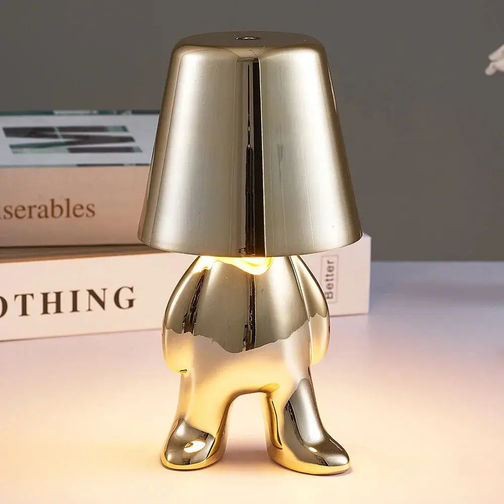 Frendorf | Erleuchten Sie Ihre Nächte mit dem kleinen goldenen Mann, einem Hauch von Eleganz