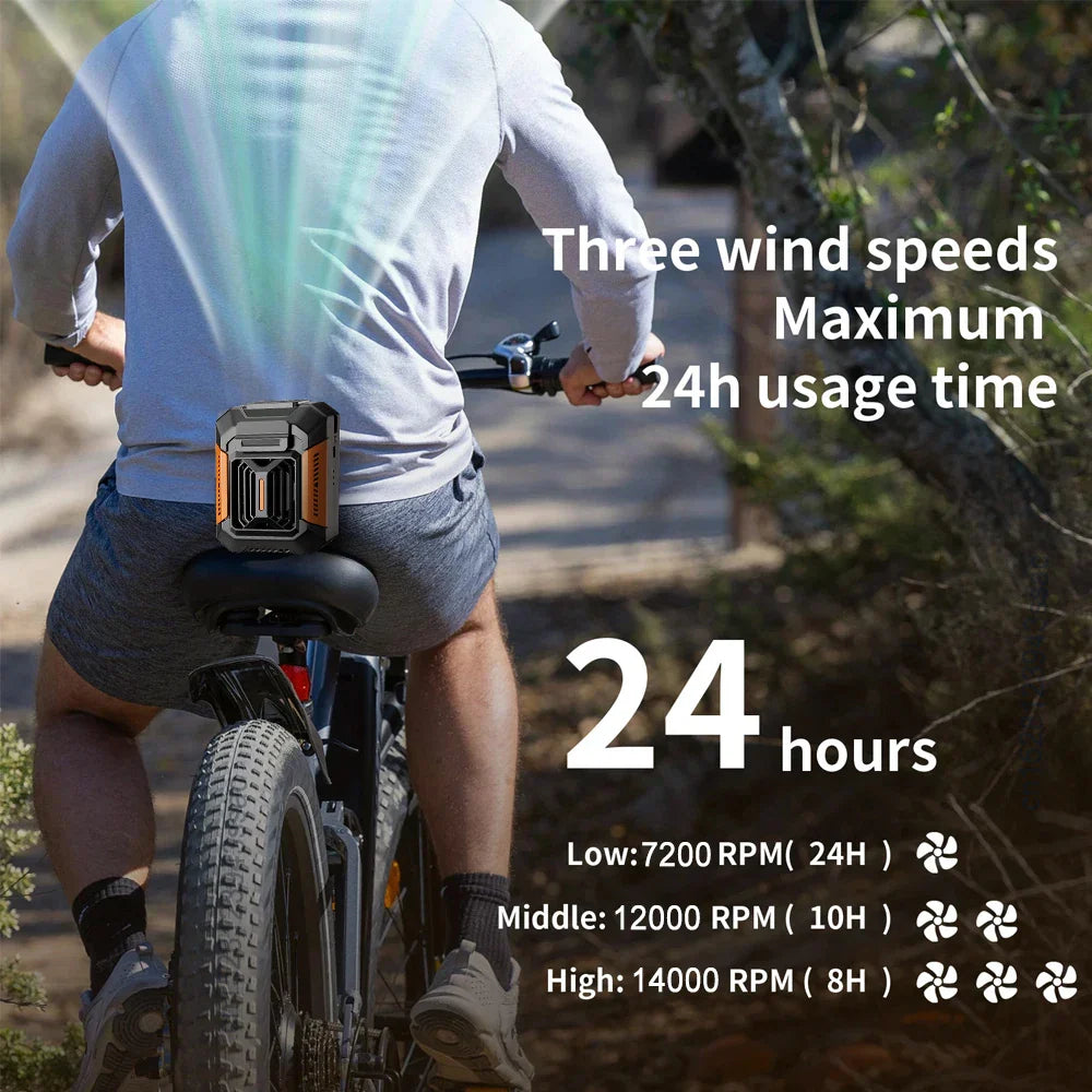 Frendorf | Venturio 3-in-1 Clipventilator | Mit LED & Powerbank | Tragbar & Leistungsstark | 4000 mAh Akku