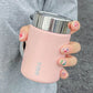 230ml Mini 316 Edelstahl Tragbare Thermoskanne - Taschen-Vakuumflasche