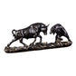 Feng Shui Bär und Stier Statue, Stier Figur, Sammlung Kuh Skulpturen Tier