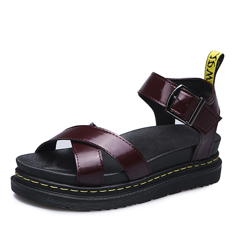 Frendorf | Stylische und bequeme Plateau-Sandalen für Damen - Martym
