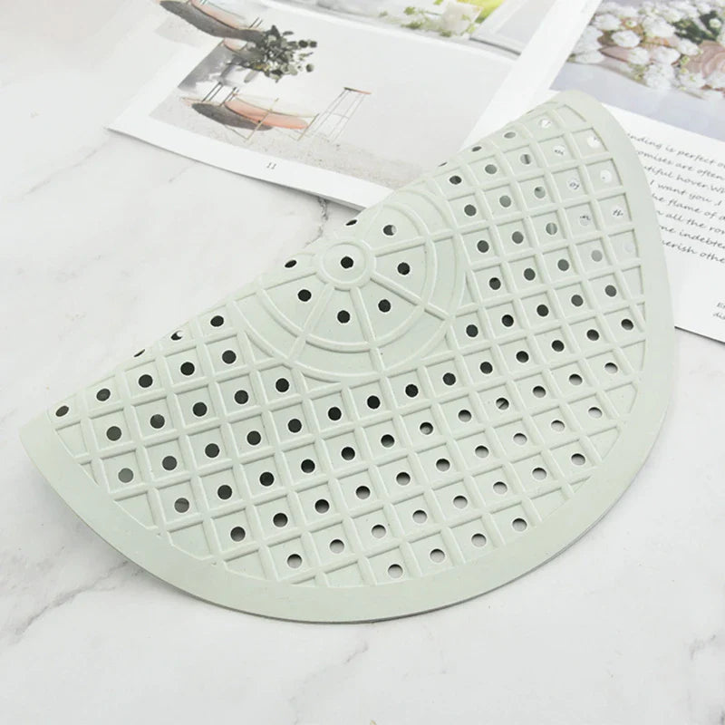 Frendorf | Rutschfeste Gummi-Geschirrabtropfmatte – Hitzebeständige Küchentischmatte für schnelles Abtropfen und Tischschutz