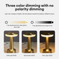 Retro Led Table Lamp Usb Rechargeable Infinitely Dimmable Night Light Camping Light Suitable For Bar Lampbedroom Ambient Light