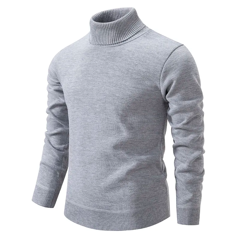 Frendorf | Rollkragenpullover aus 100% Wolle für Herren - weich und hochwertig