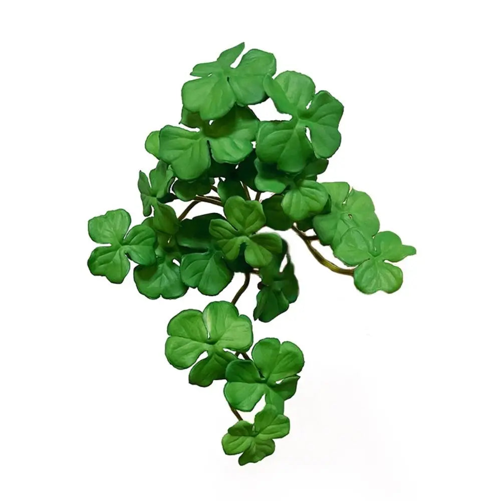 Frendorf | Weiche Kleber Künstliche Grüne Kupfer Münzgras – Kunstpflanze Wanddeko für Zuhause & Büro