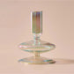 Regenbogen Glas Kerzenhalter